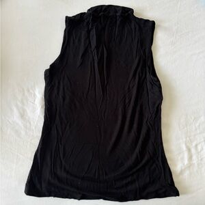 Mock Neck Tank - Black